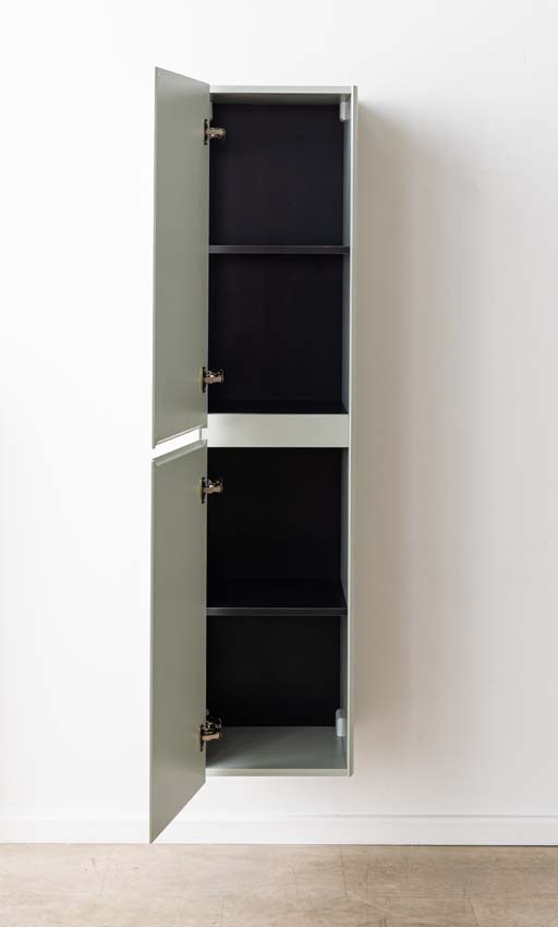 Armoire colonne Austin menthe suspendue 170x40x35cm