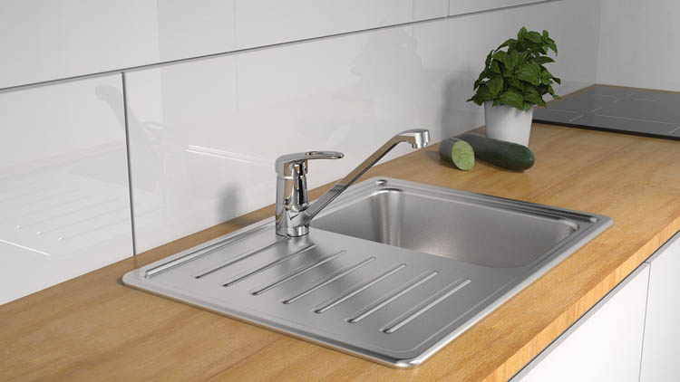 Robinet de cuisine Gaby chrome