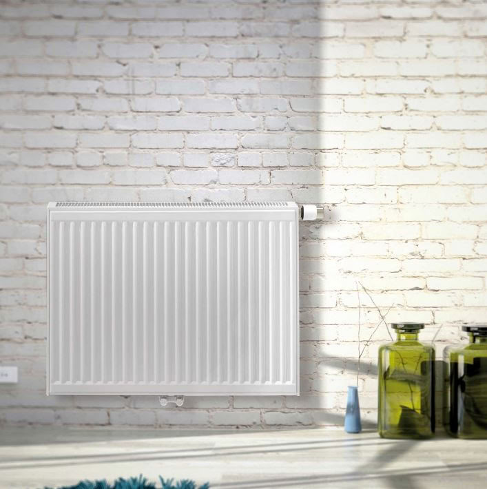 Radiateur type 22 90x80cm 8 raccords blanc 1916 watts