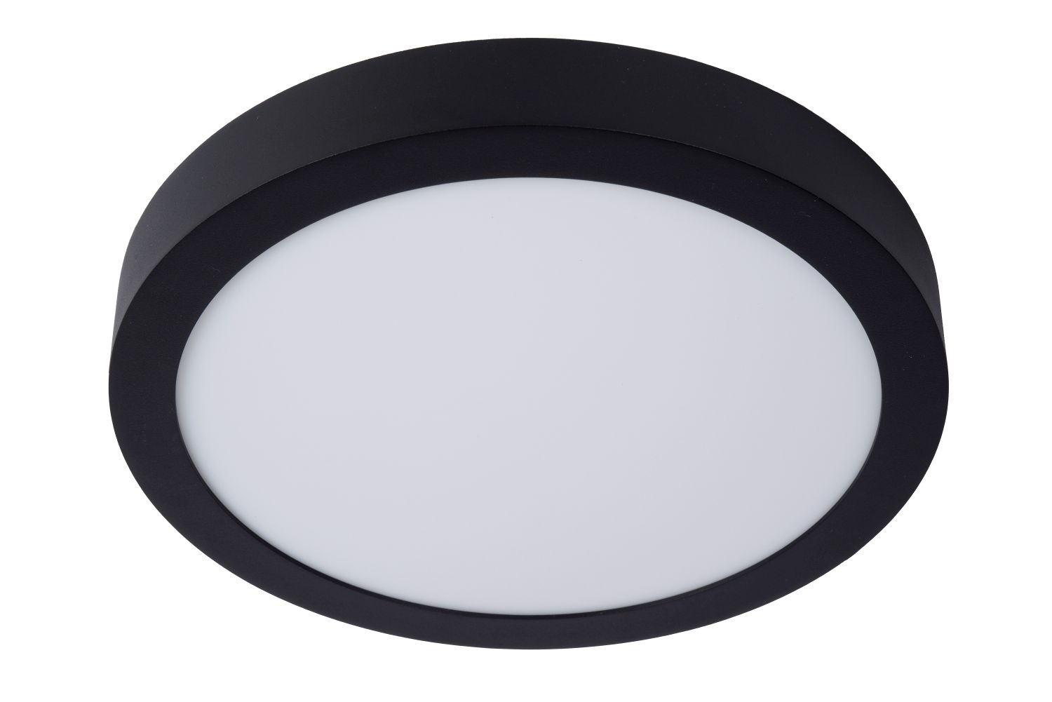Plafondlamp - zwart - rond - dimbaar - Ø30cm - LED - 30W - IP44