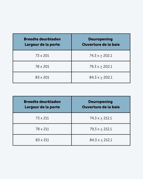 Porte intérieure vitrée complète Murano 8R 83x201cm poignée ronde noire + charnières premium