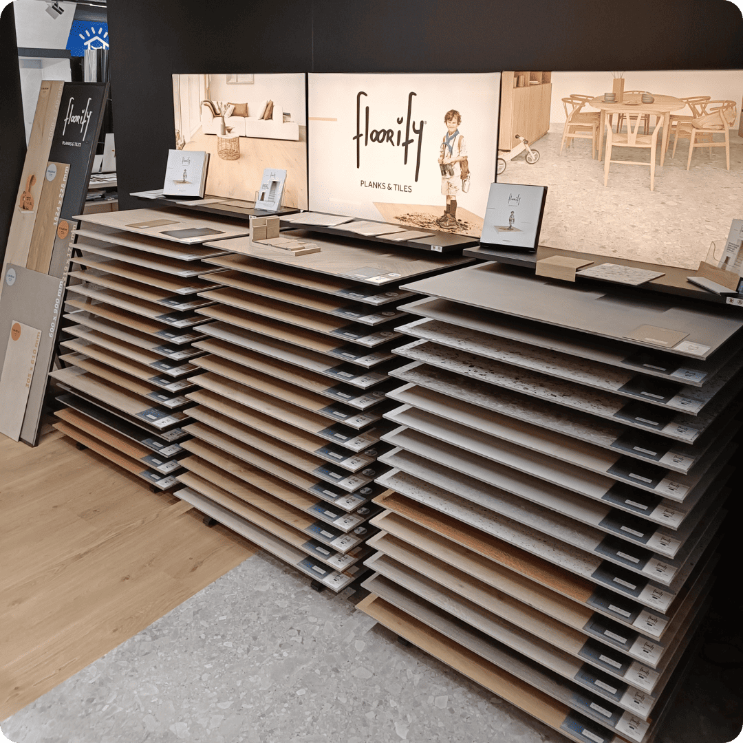 Shop-in-shop Floorify samples