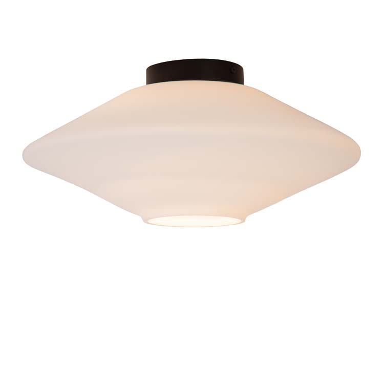Lucide TREVOR - Plafonnière - Ø 42 cm - 1xE27 - Opaal