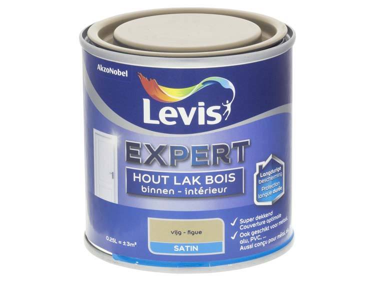 Levis Expert lak binnen zijdeglans 0,25l vijg