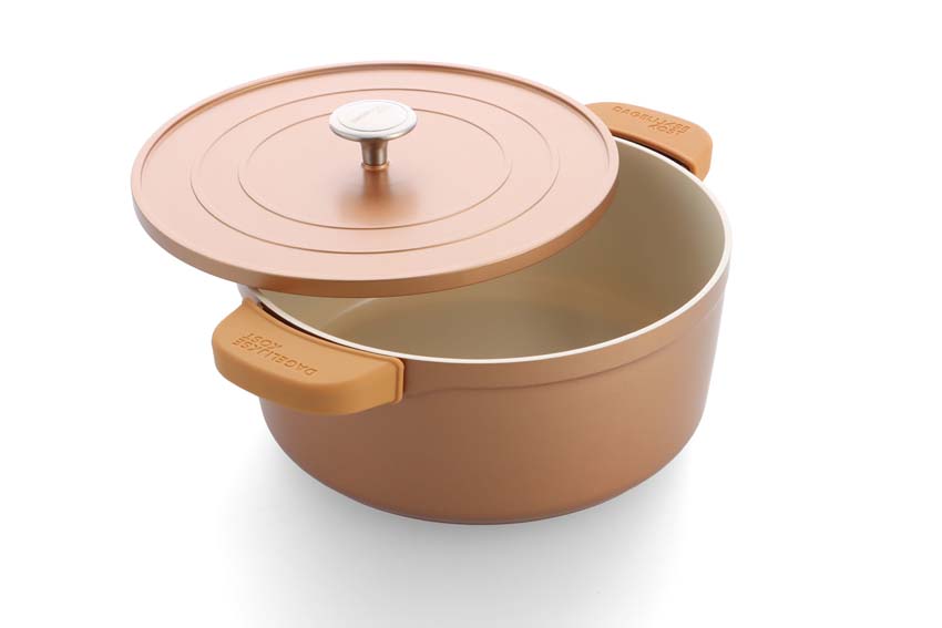 Stoofpot met deksel Dagelijkse Kost Proline koper Ø26cm keramische antikleef