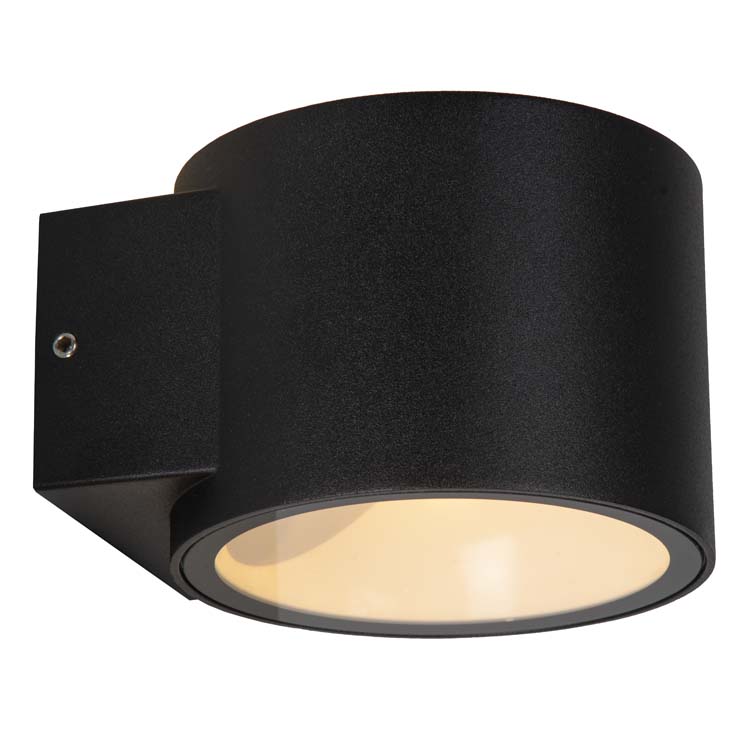 Lucide OXFORD - Wandlamp Buiten - 1xG9 - IP54 - Zwart