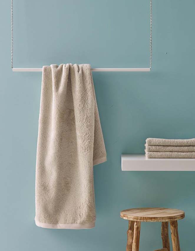 Serviette de bain Aquanova London coton Égyptien lin 70x130cm