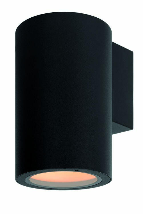 Wandspot buiten - zwart - E27 - 40W - IP54