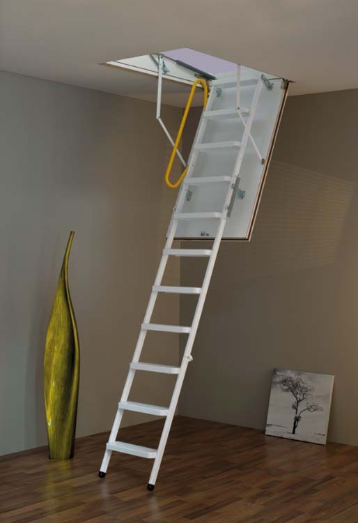 Escalier escamontable Basel en acier 120x60cm