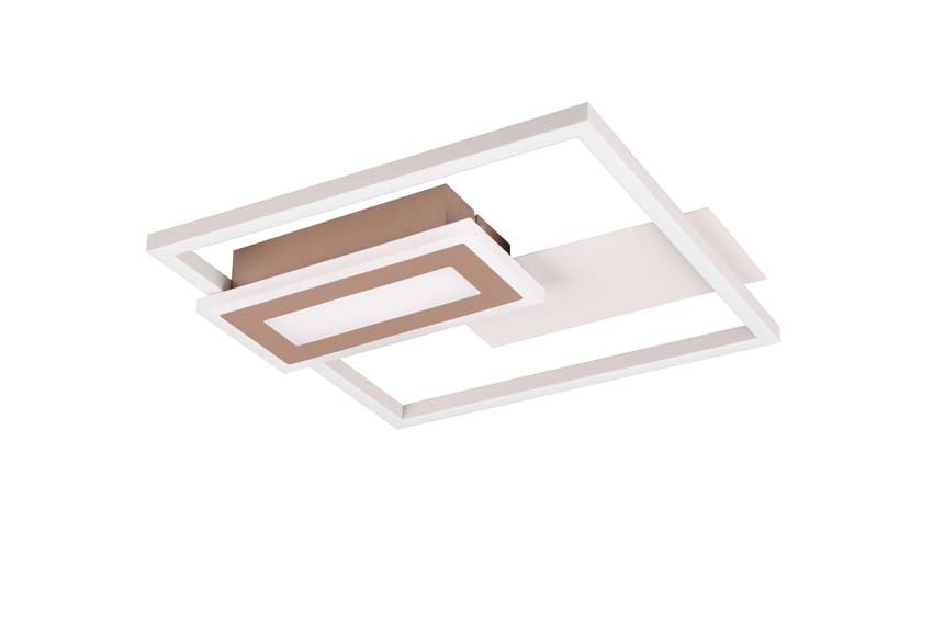 Plafondlamp - wit - 33x30cm - 22W - 3000K