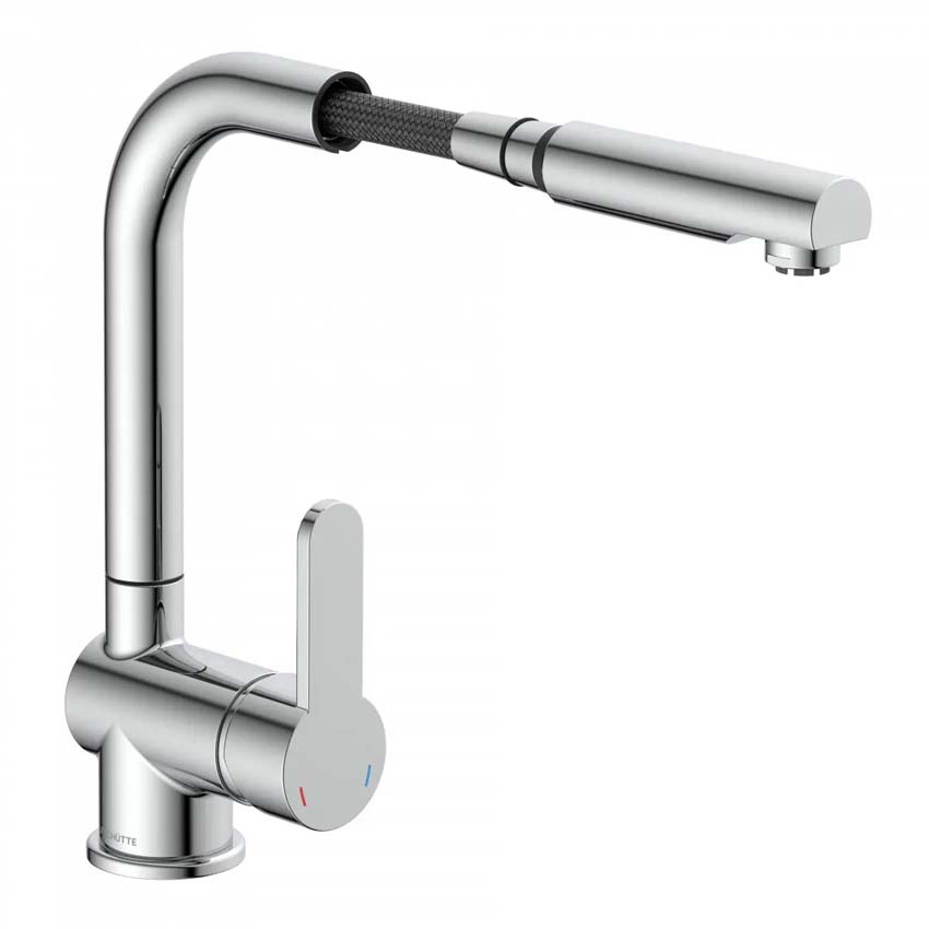 Robinet de cuisine Levi chrome avec bec extractible