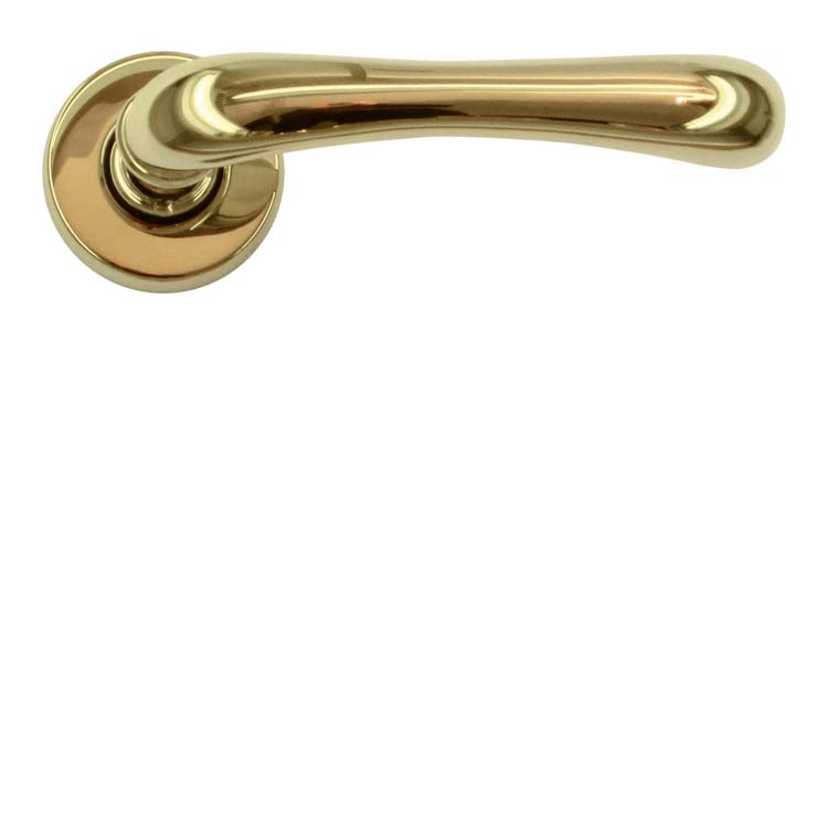 Poignée de porte pro pisa titanium sans rosace
