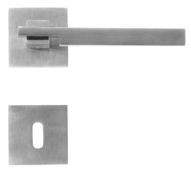 Deurklink inox plus Brindisi 2 14cm