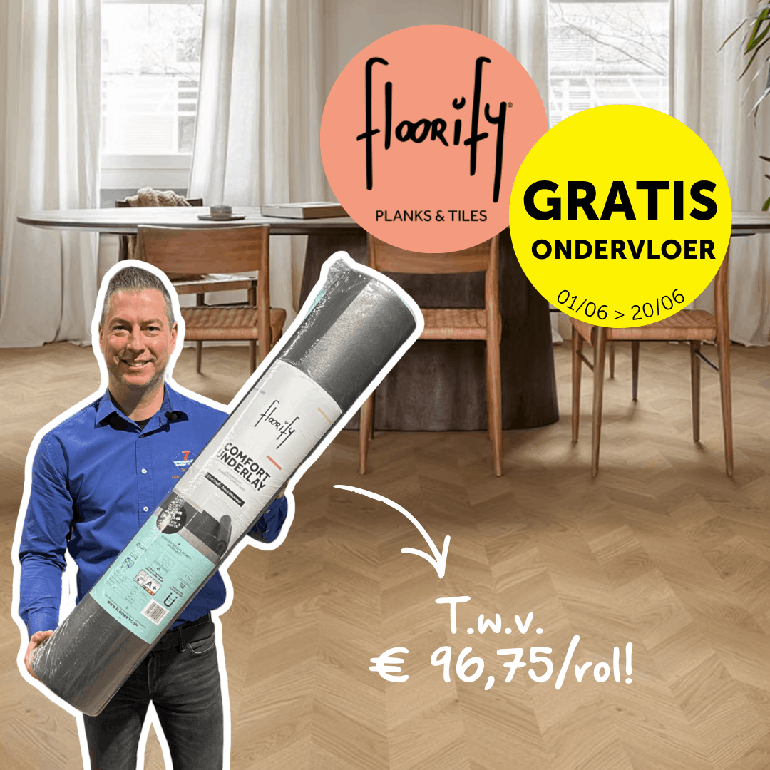 Actie Floorify ondervloer