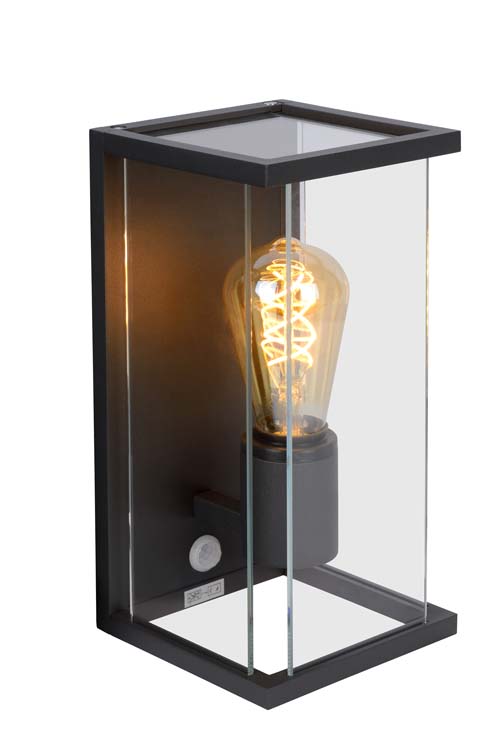 Wandlamp buiten - antraciet - E27 - IP54