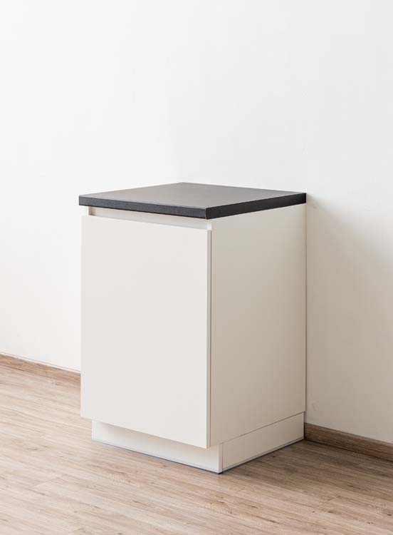 Armoire de cuisine Plenti meuble bas, blanc, 60x78cm