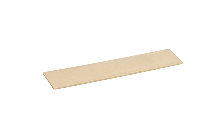 Dikteblokje 1mm naturel 8x2cm 25 stuks