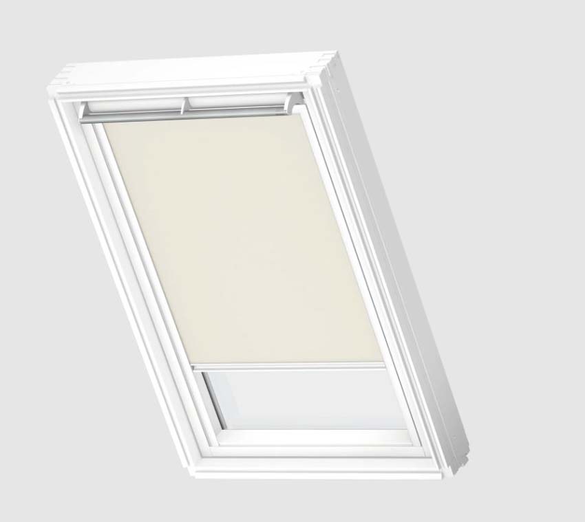 Store enrouleur Velux occultant à commande manuelle beige FK06 1085SWL