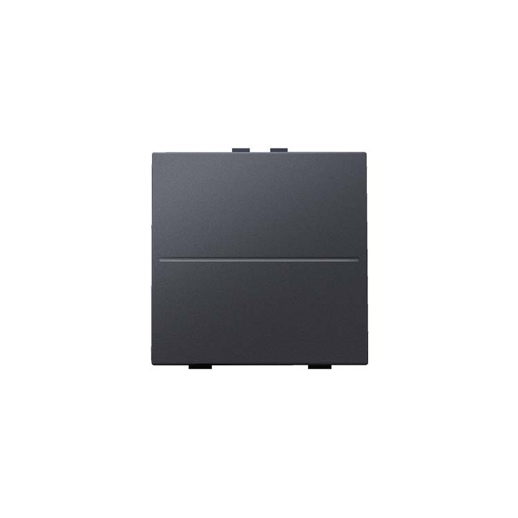 Niko Home Control enkelvoudige toets anthracite
