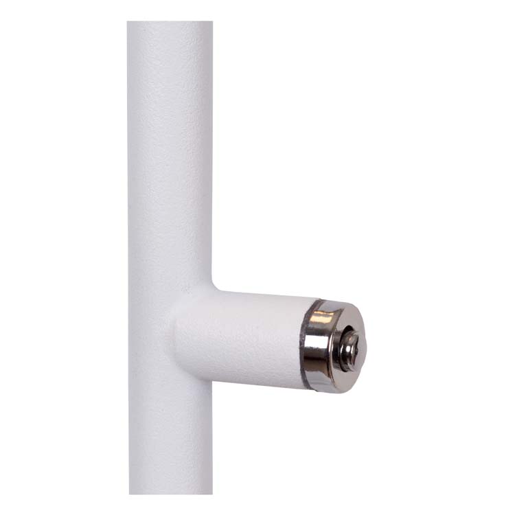 Lucide AARON - Vloerlamp - LED Dimb. - 1x10W 4000K - Wit