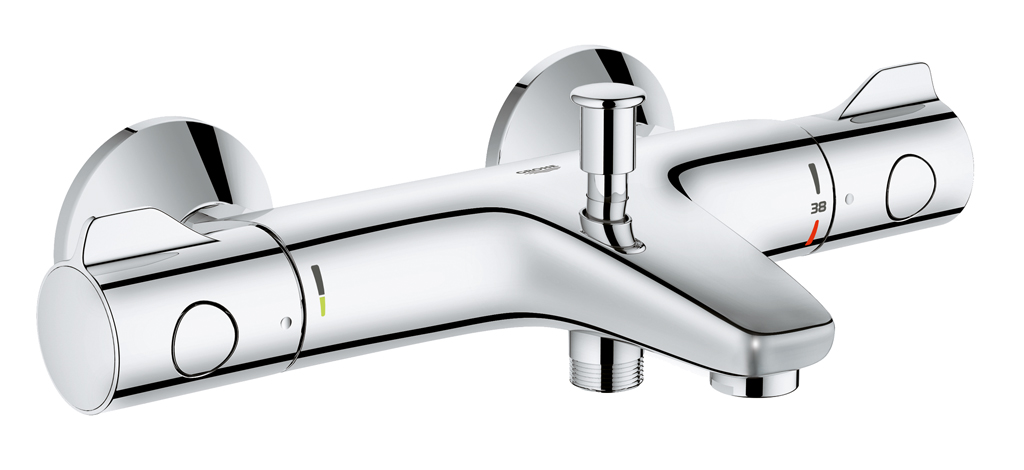 Robinet de baignoire Grohe thermostatique chrome