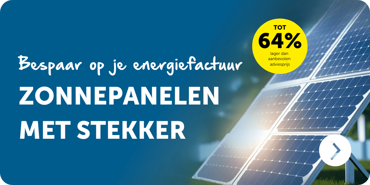 Zonnepanelen met stekker