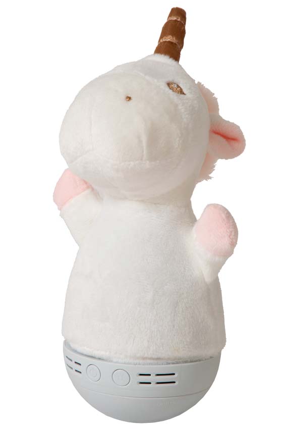 Veilleuse licorne - blanc - LED 1x3W - 2700K - RGB - à piles