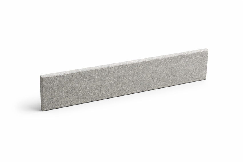 Plint Nabu grijs gespikkeld 7x40cm