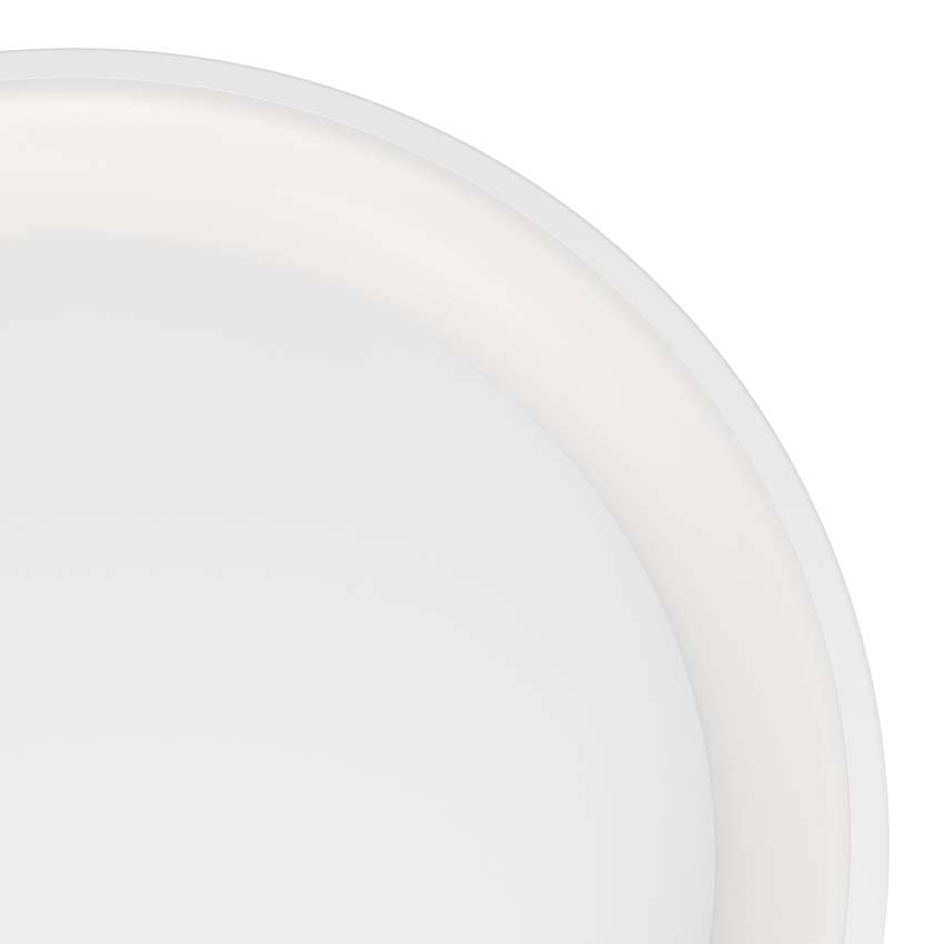 Plafonnier - Blanc - Ø35cm - Dimmable - LED - 1x18W - 2700-6500K - télécommande