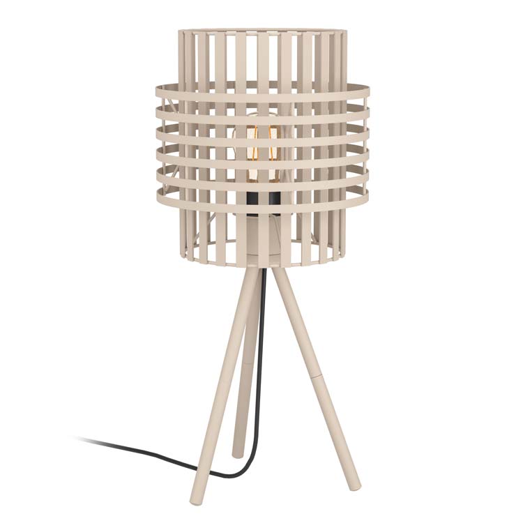 Tafellamp zand metaal excl lamp