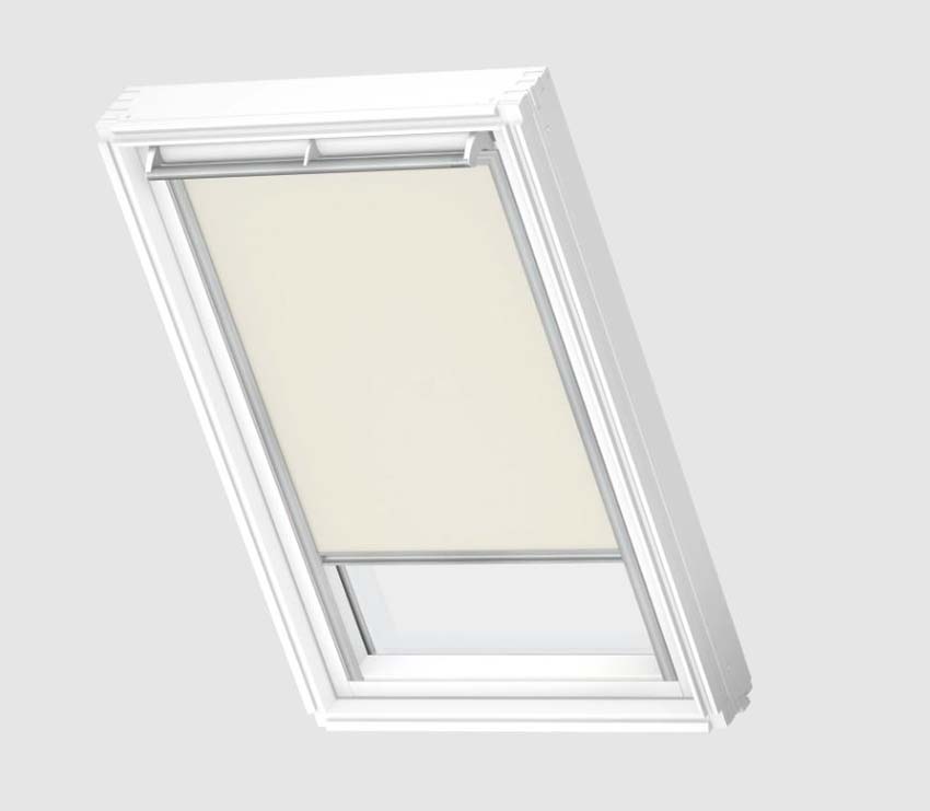 Store enrouleur Velux occultant à commande manuelle beige CK01 1085S