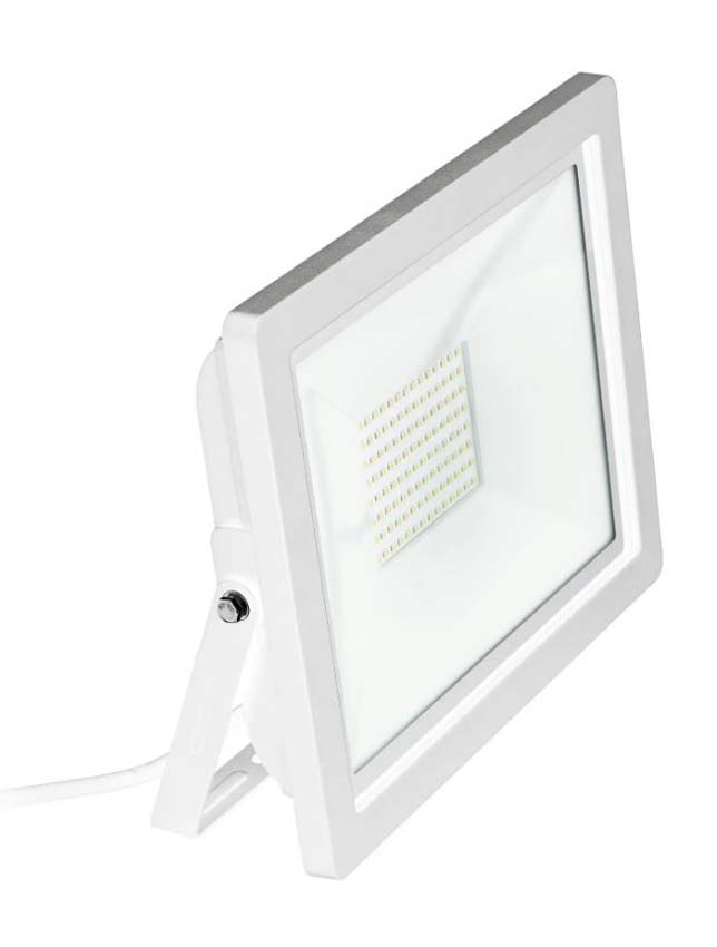 Projecteur - Blanc - 13x4,9x16cm - LED - 1x30W - 3000K - 2500lm - IP65