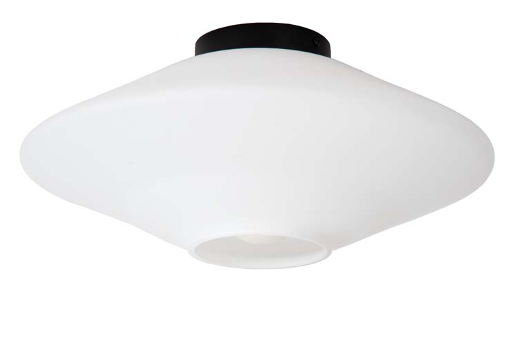 Lucide TREVOR - Plafonnière - Ø 42 cm - 1xE27 - Opaal
