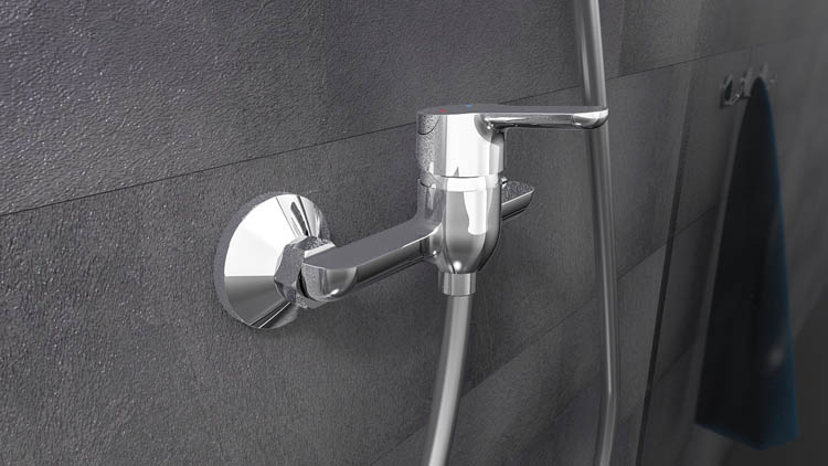 Robinet de douche Vincent chrome Robinet de douche Vincent chrome