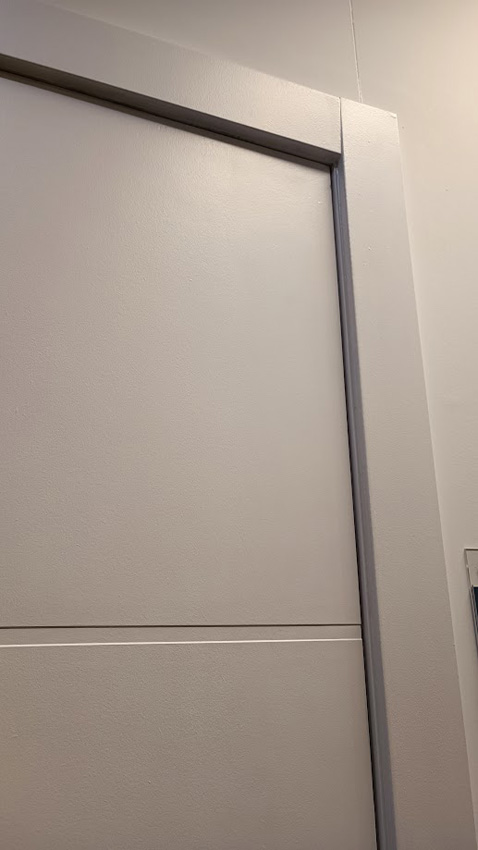 Complete schilderdeur Moderne Horizontale 730mm TUBESPAAN