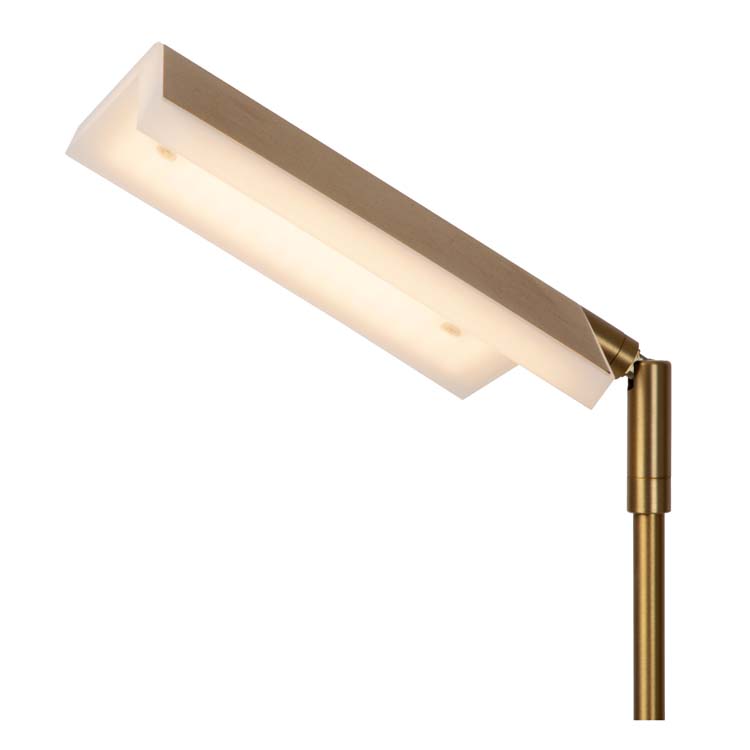 Lampadaire - or - H134cm - LED - 12W - 2700/4000K