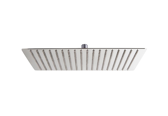 Douchekop vierkant chroom 20x20cm