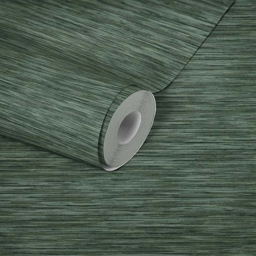 Vinyl op vliesbehang gelijnd groen/lichtgroen 0,53x10m