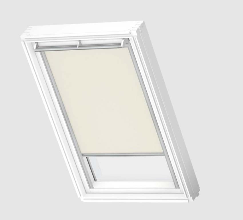 Store enrouleur Velux occultant à commande manuelle beige CK04 1085S