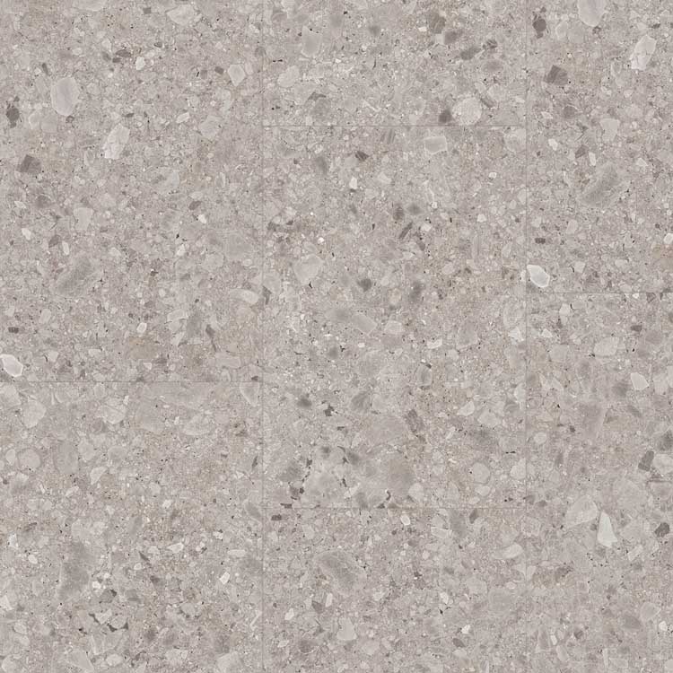 Sol vinyle Floorify Ceppo dalle 5mm gris 90x60cm