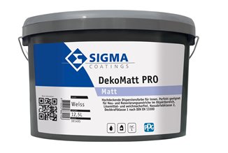 Sigma Dekomat Pro  blanc mat 12,5L