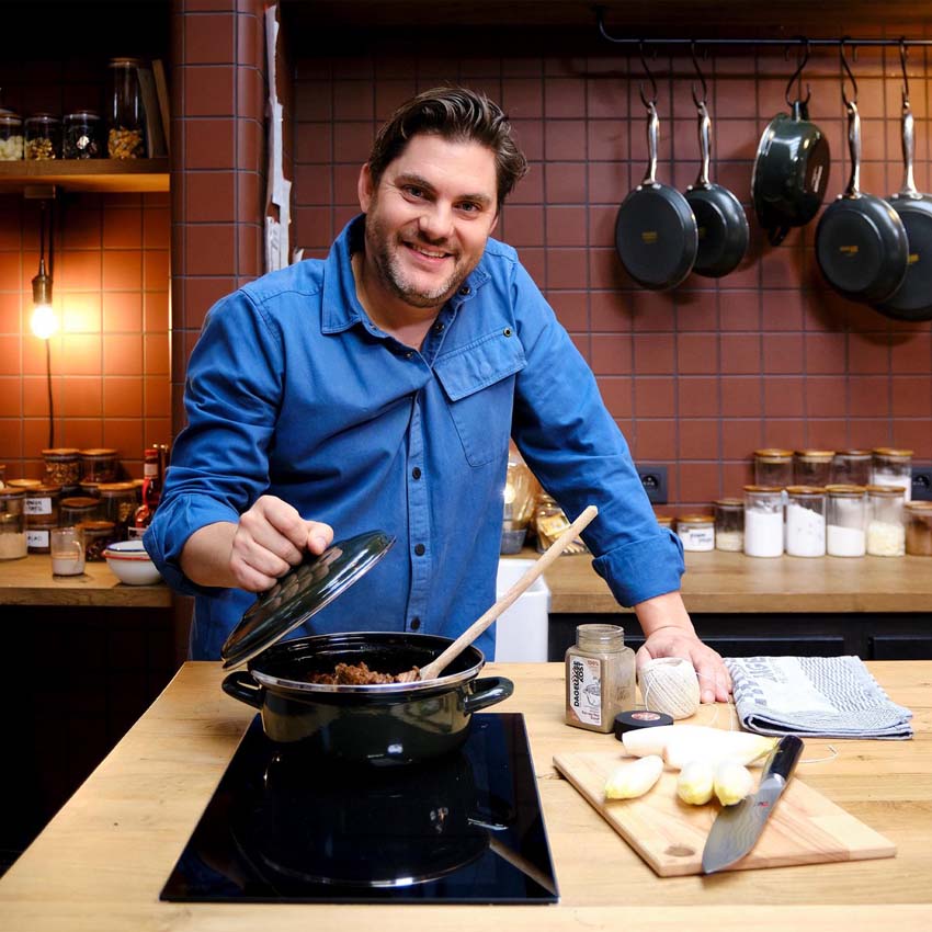 Plateau de cuisson Dagelijkse Kost sans PFAS vert olive 39,5x28,6cm