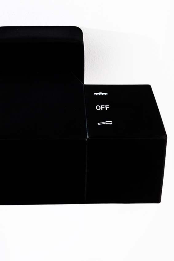 Doucheset Hifune thermostatisch met cooltouch zwart