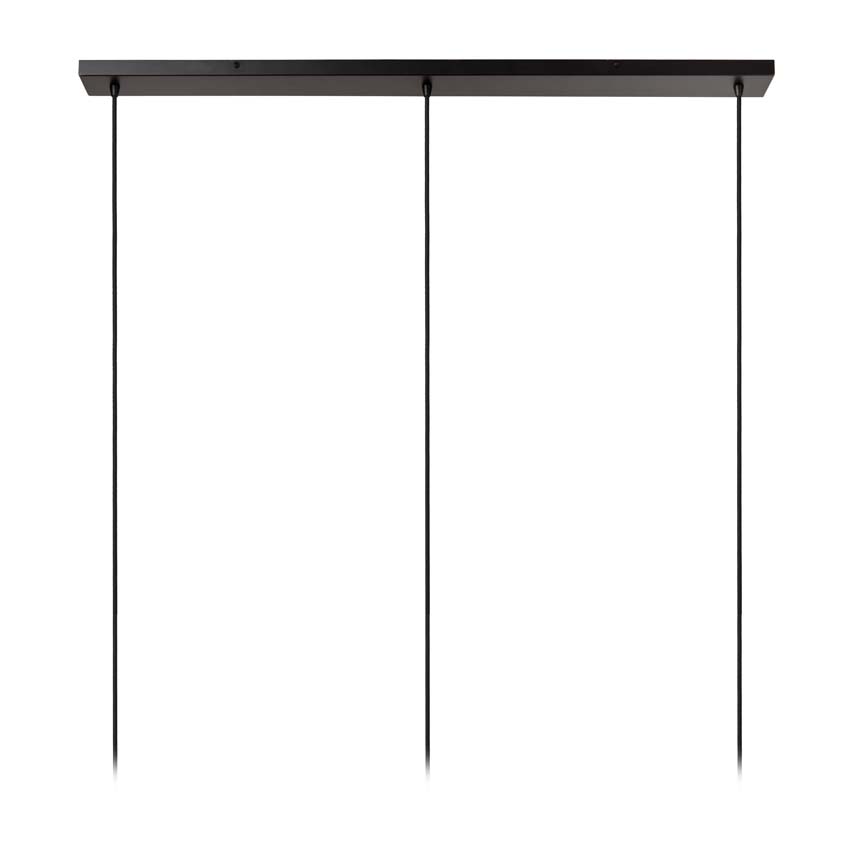 Lucide Essential Tagalog - Suspension - Ø40cm - 3xE27 - Noir