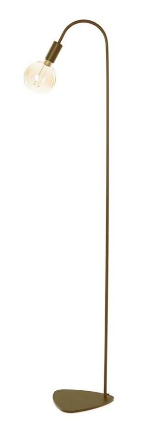 Lampadaire - Bronze - H150cm - Dimmable - E27 - 1x60W