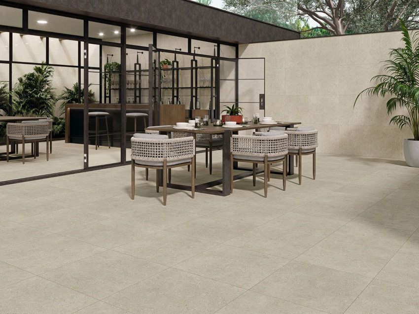Vloer- en wandtegel Deserto beige 60x60cm