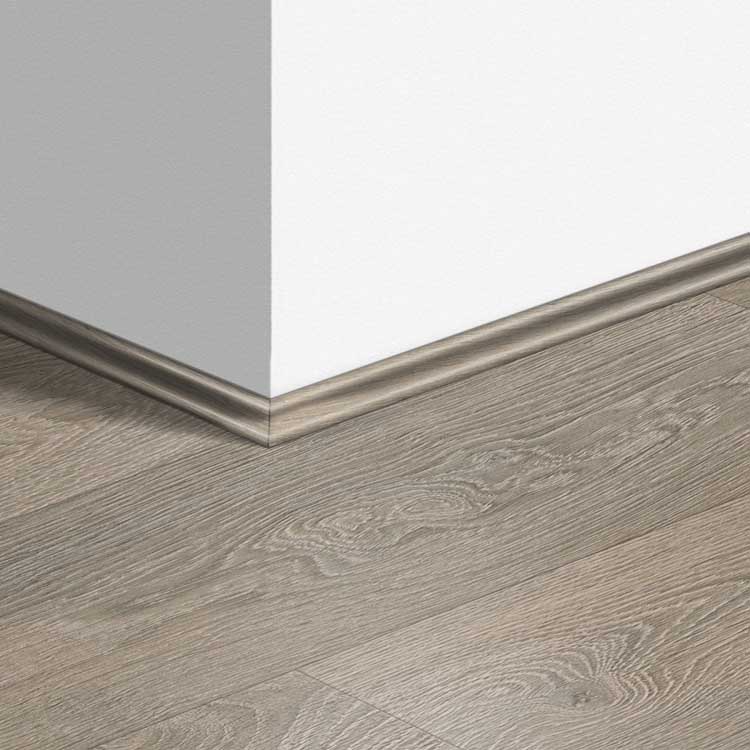 Kwadrant Quick-Step 17 x 17 x 2400 mm Oude eik lichtgrijs
