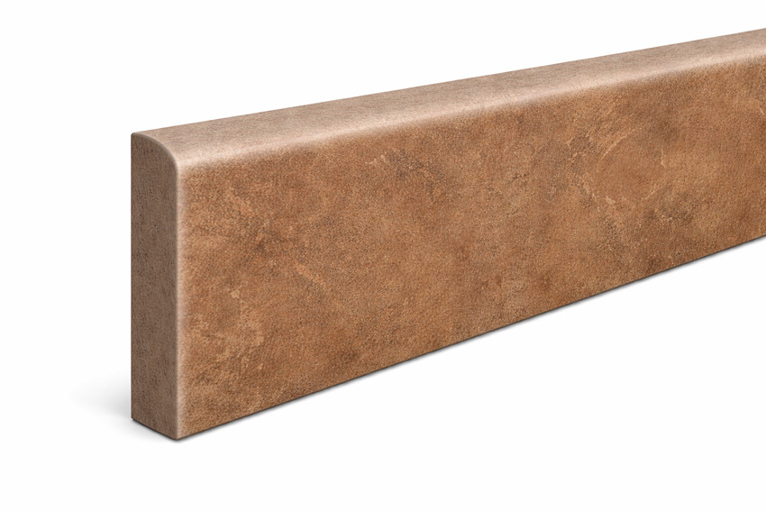 Plinthe Cotto Toscana terre cuite 7x45cm