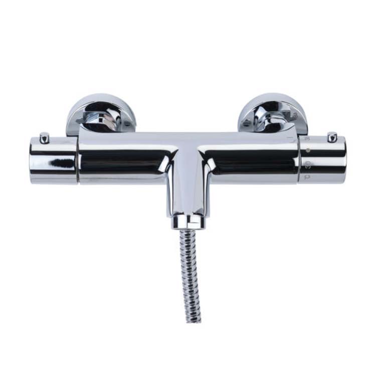 Badkraan New Country thermostatisch chroom