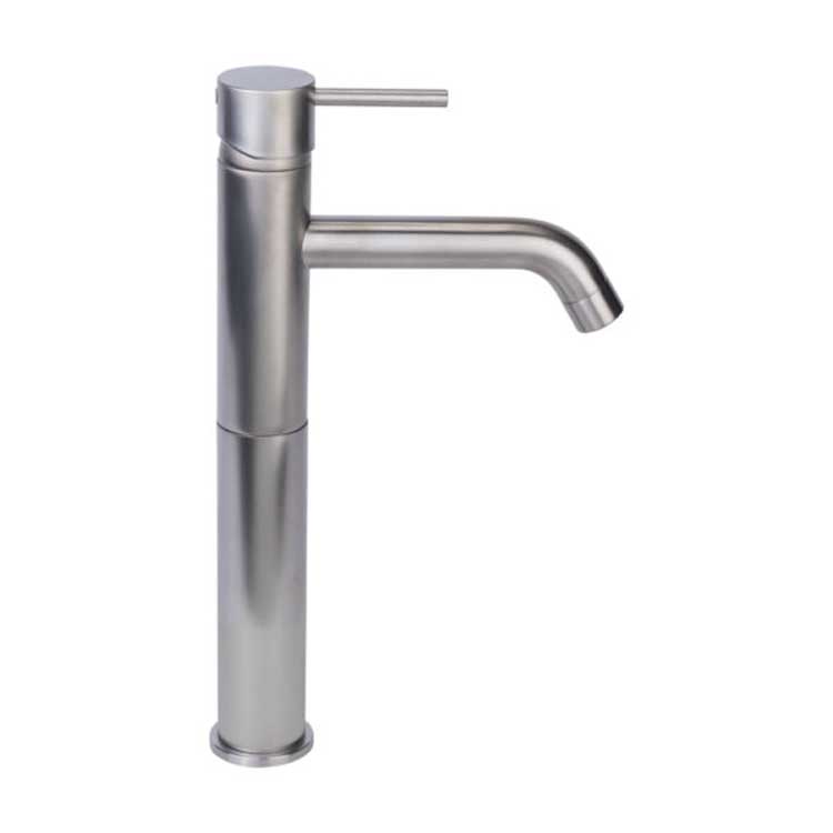 Robinet de lavabo surélevé New Country Nickel Brossé H325mm